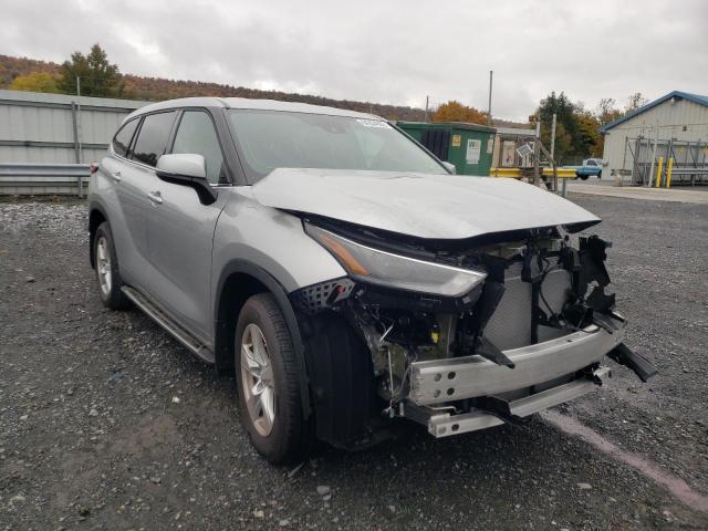 Photo 1 from auction – 2022 TOYOTA HIGHLANDER with VIN 5TDBZRBH6NS224402