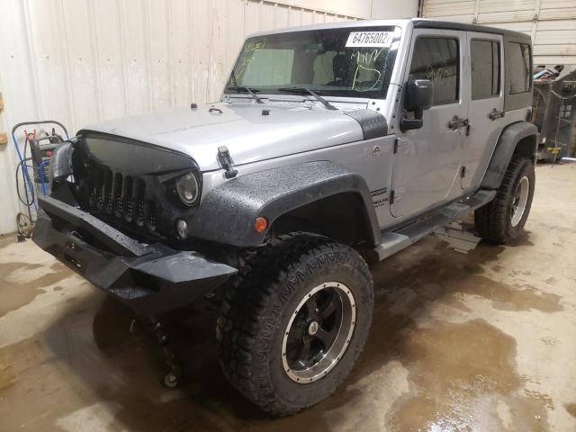 Photo 2 from auction – 2016 JEEP WRANGLER U with VIN 1C4BJWDG2GL213539