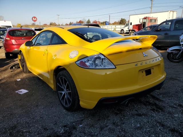 Photo 3 from auction – 2009 MITSUBISHI ECLIPSE GT with VIN 4A3AK34T29E025600