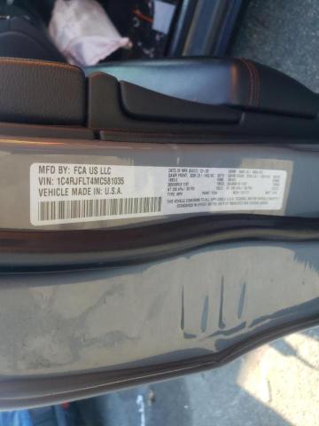 Photo 10 from auction – 2021 JEEP GRAND CHER with VIN 1C4RJFLT4MC581035