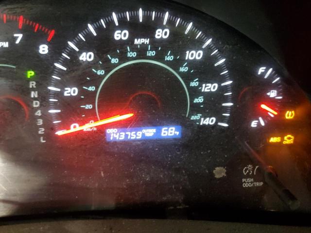 Photo 8 from auction – 2009 TOYOTA CAMRY BASE with VIN 4T1BE46K29U839210