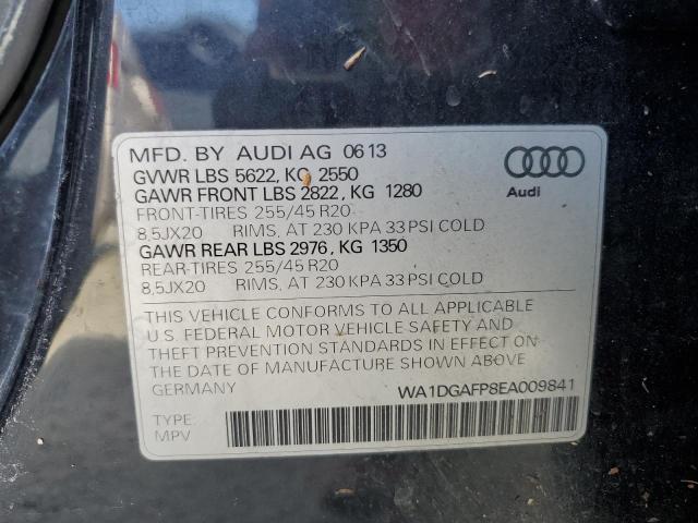Photo 10 from auction – 2014 AUDI Q5 PREMIUM with VIN WA1DGAFP8EA009841