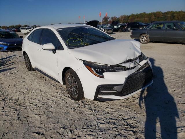Photo 1 from auction – 2021 TOYOTA COROLLA SE with VIN 5YFS4MCE5MP070293