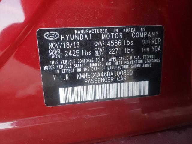 Photo 10 from auction – 2013 HYUNDAI SONATA HYB with VIN KMHEC4A46DA100850