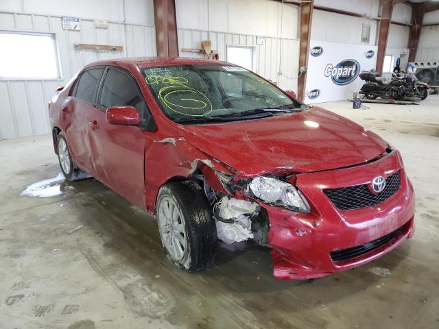 TOYOTA COROLLA BA 2010 with VIN 1NXBU4EE5AZ261543 - Photo from auction