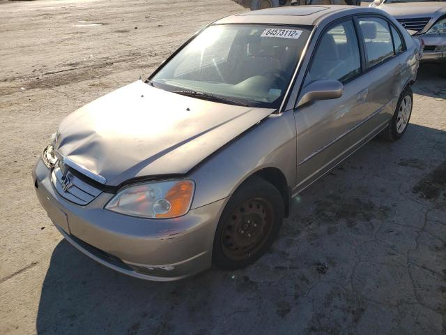 Photo 2 from auction – 2003 HONDA CIVIC EX with VIN 2HGES26793H537192
