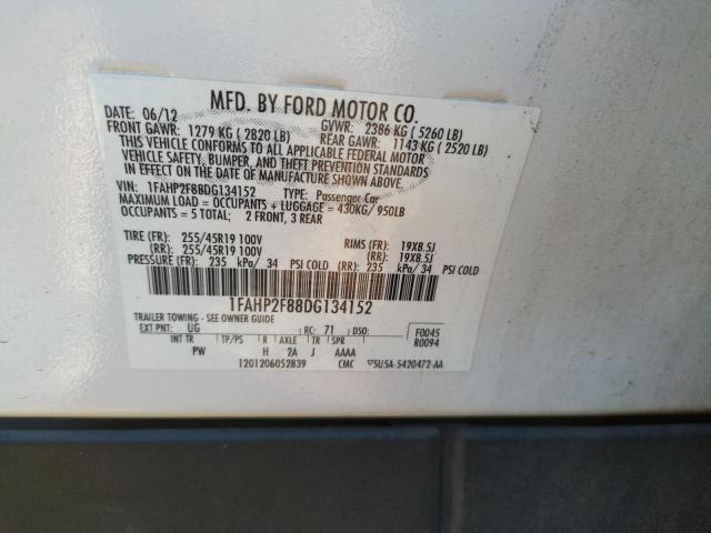 Photo 10 from auction – 2013 FORD TAURUS LIM with VIN 1FAHP2F88DG134152