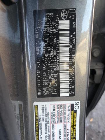 Фото 10 с аукциона – 2005 TOYOTA COROLLA CE с VIN 2T1BR32E05C487433