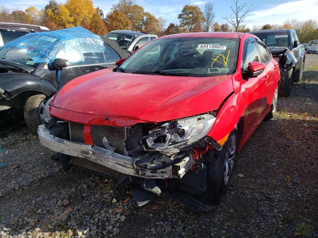 Photo 2 from auction – 2017 HONDA CIVIC LX with VIN 2HGFC2F52HH557792