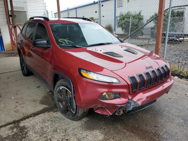 JEEP CHEROKEE S 2016 with VIN 1C4PJLAB5GW324016 - Photo from auction