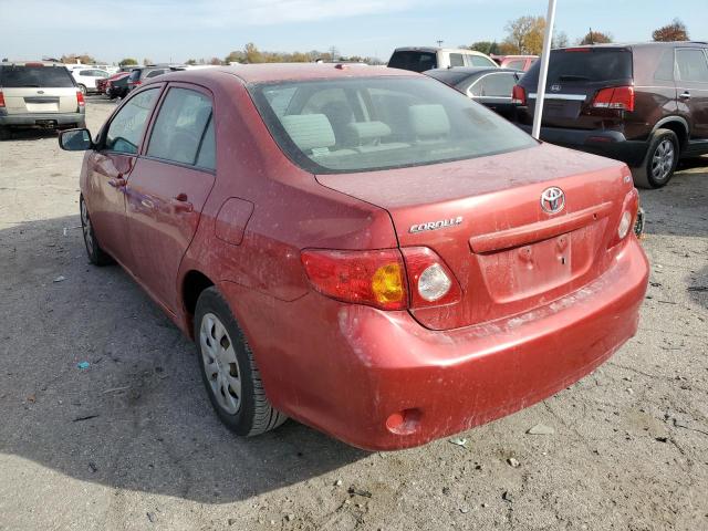 Photo 3 from auction – 2009 TOYOTA COROLLA BA with VIN JTDBL40E09J049290