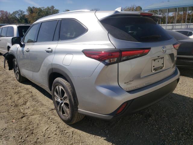Photo 3 from auction – 2021 TOYOTA HIGHLANDER with VIN 5TDGZRAH5MS041224
