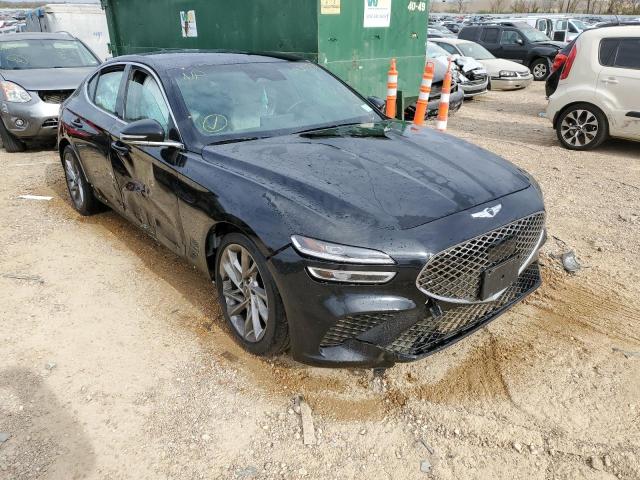 GENESIS G70 BASE 2022 with VIN KMTG34TA8NU094471 - Photo from auction