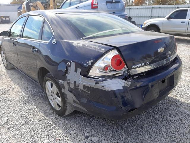 Photo 3 from auction – 2008 CHEVROLET IMPALA LS with VIN 2G1WB58K189132881