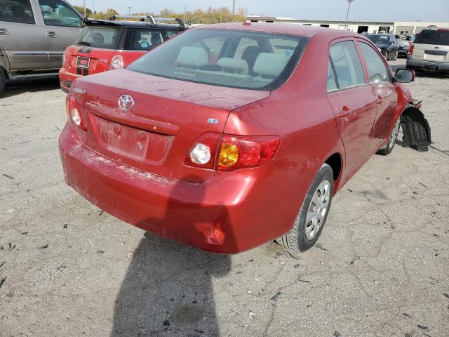 Photo 4 from auction – 2009 TOYOTA COROLLA BA with VIN JTDBL40E09J049290