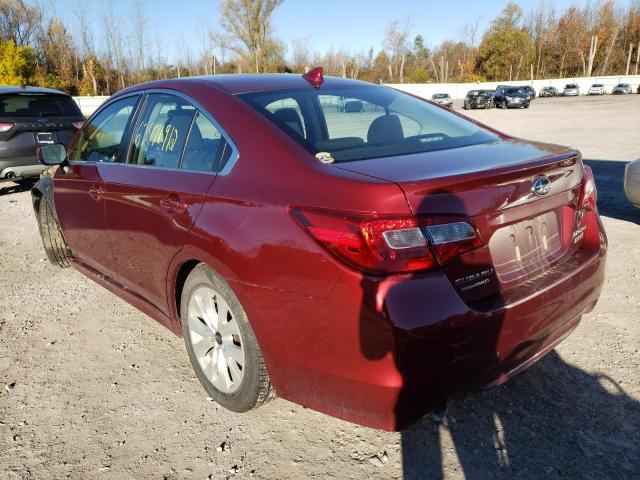 Photo 3 from auction – 2016 SUBARU LEGACY 2.5 with VIN 4S3BNAC68G3055286