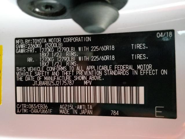 Photo 10 from auction – 2018 LEXUS NX 300 BAS with VIN JTJBARBZ5J2175787