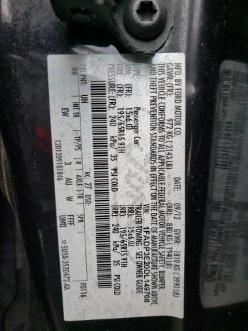 Photo 10 from auction – 2013 FORD FOCUS S with VIN 1FADP3E20DL149768