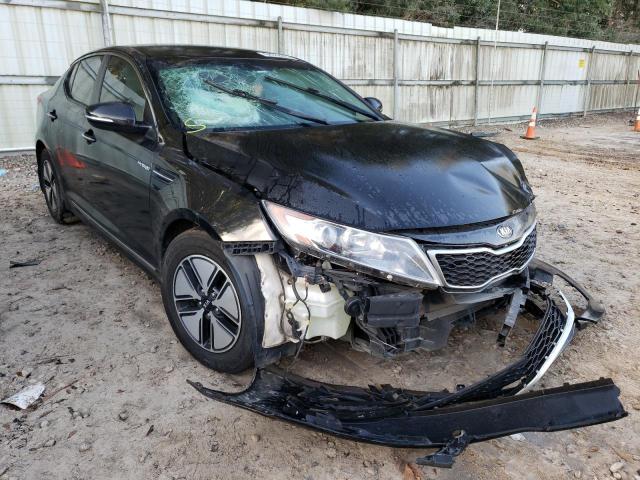 KIA OPTIMA HYB 2013 with VIN KNAGM4AD1D5061908 - Photo from auction