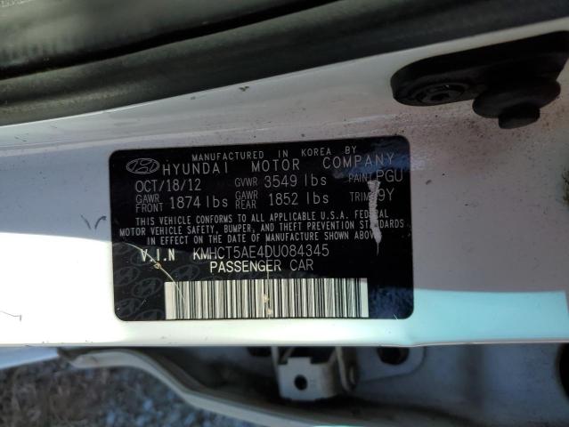 Photo 10 from auction – 2013 HYUNDAI ACCENT GLS with VIN KMHCT5AE4DU084345