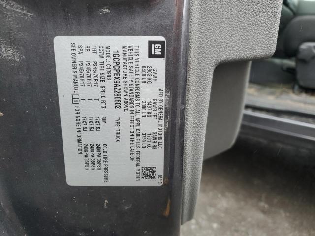 Photo 10 from auction – 2010 CHEVROLET 1500 with VIN 1GCPCPEX9AZ280602