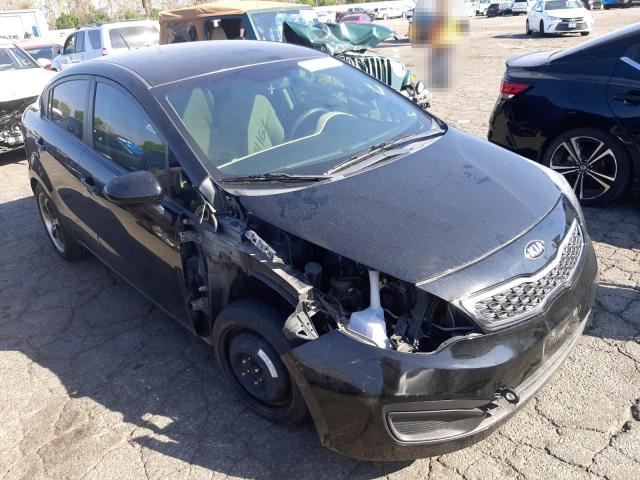 KIA RIO LX 2015 with VIN KNADM4A39F6528760 - Photo from auction
