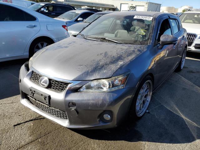 Photo 2 from auction – 2013 LEXUS CT 200 with VIN JTHKD5BH5D2170599
