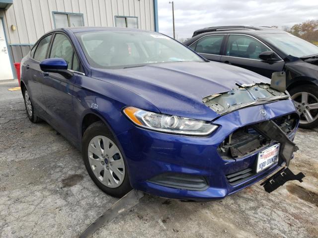 FORD FUSION S 2014 with VIN 1FA6P0G7XE5398603 - Photo from auction