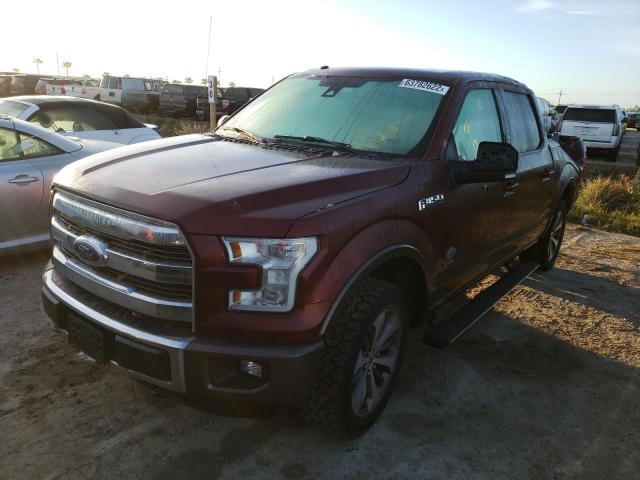 Photo 2 from auction – 2016 FORD F150 SUPER with VIN 1FTEW1EG0GFC15580