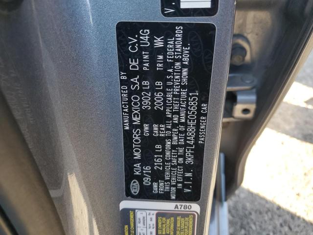 Photo 10 from auction – 2017 KIA FORTE EX with VIN 3KPFL4A88HE056851