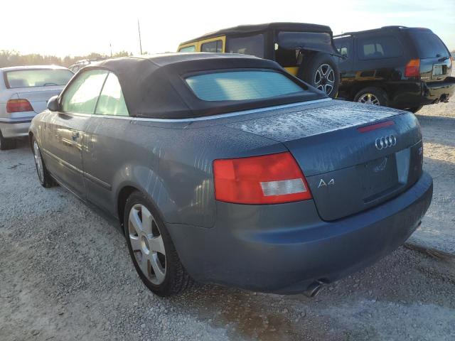 Photo 3 from auction – 2006 AUDI A4 QUATTRO with VIN WAUDT48H66K006552