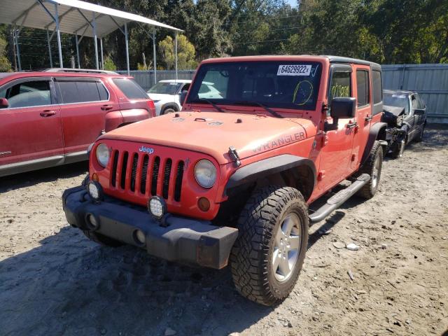 Photo 2 from auction – 2013 JEEP WRANGLER U with VIN 1C4BJWDG2DL627402