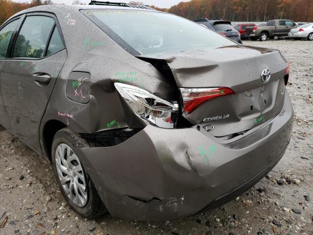 Photo 9 from auction – 2019 TOYOTA COROLLA L with VIN 2T1BURHE7KC190955