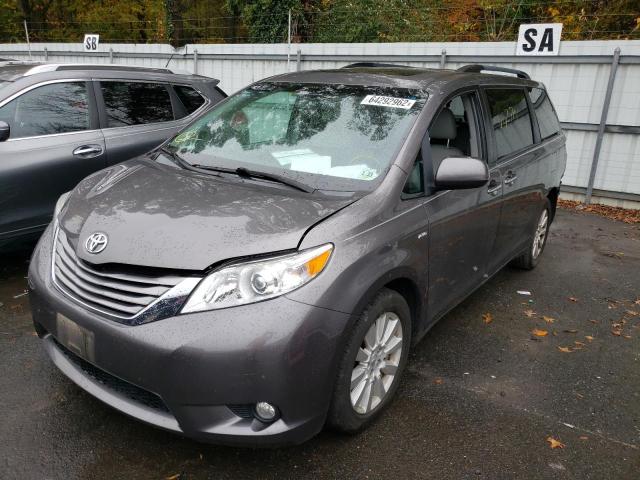 Photo 2 from auction – 2017 TOYOTA SIENNA XLE with VIN 5TDDZ3DC6HS186696