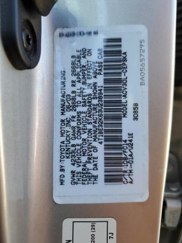 Photo 10 from auction – 2003 TOYOTA CAMRY LE with VIN 4T1BE32K63U238941