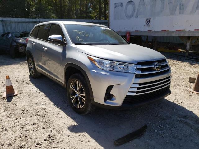 TOYOTA HIGHLANDER 2019 with VIN 5TDZARFH7KS044681 - Photo from auction