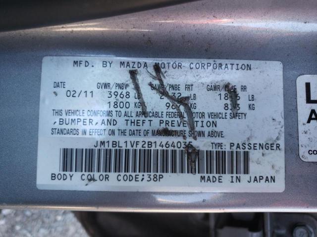 Photo 10 from auction – 2011 MAZDA 3 I with VIN JM1BL1VF2B1464035