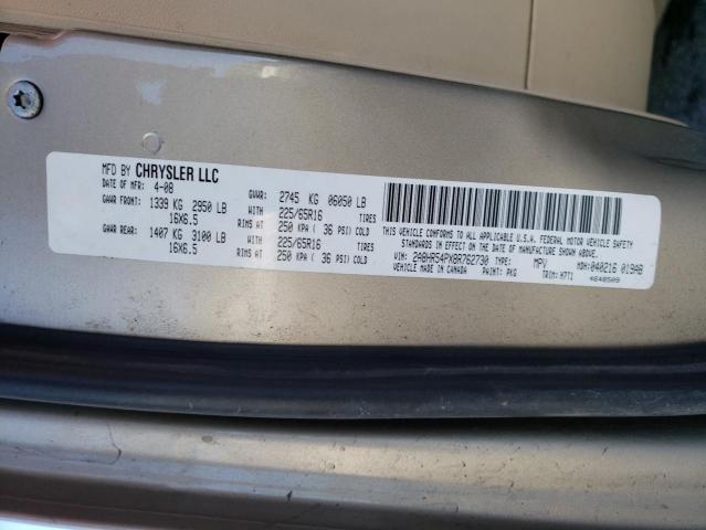Photo 10 from auction – 2008 CHRYSLER TOWN & COU with VIN 2A8HR54PX8R762730