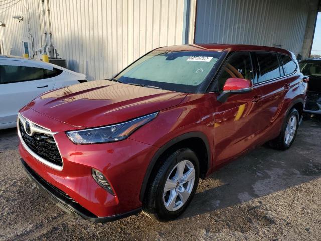 Photo 2 from auction – 2022 TOYOTA HIGHLANDER with VIN 5TDZZRAH9NS554874