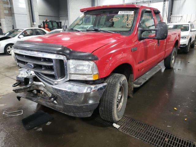 Photo 2 from auction – 2002 FORD F250 SUPER with VIN 1FTNX21F22EC34968