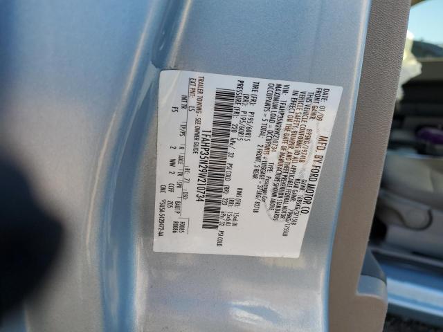 Photo 10 from auction – 2009 FORD FOCUS SE with VIN 1FAHP35N29W210734