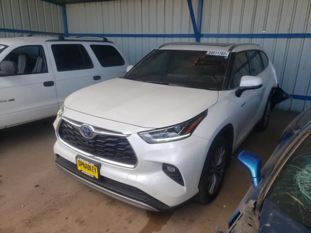 Photo 2 from auction – 2021 TOYOTA HIGHLANDER with VIN 5TDEBRCH1MS023960