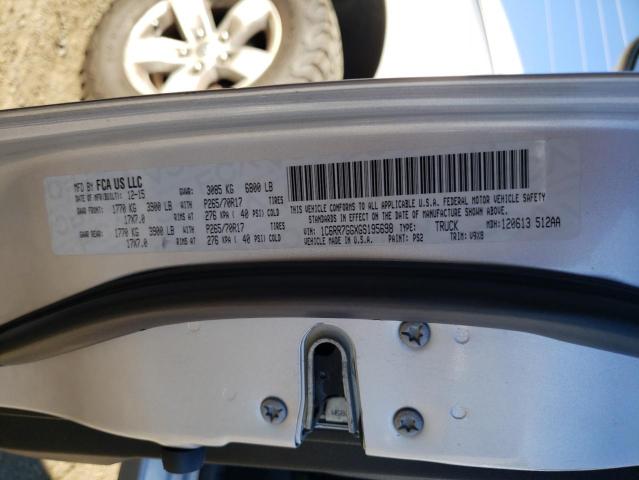 Photo 10 from auction – 2016 RAM 1500 SLT with VIN 1C6RR7GGXGS195698
