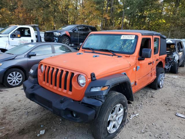 Photo 2 from auction – 2018 JEEP WRANGLER U with VIN 1C4HJXDNXJW201773