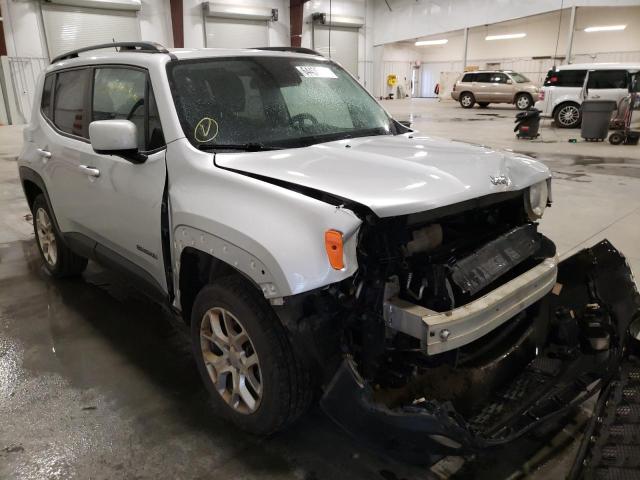 JEEP RENEGADE L 2015 with VIN ZACCJBBT1FPB29350 - Photo from auction