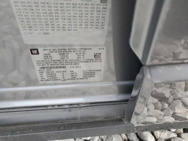 Photo 10 from auction – 2020 BUICK ENVISION E with VIN LRBFXCSA2LD050469