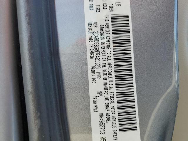Photo 10 from auction – 2014 DODGE GRAND CARA with VIN 2C4RDGBG0ER421129