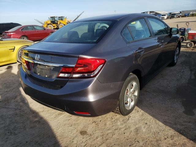 Photo 4 from auction – 2015 HONDA CIVIC LX with VIN 19XFB2F55FE080513