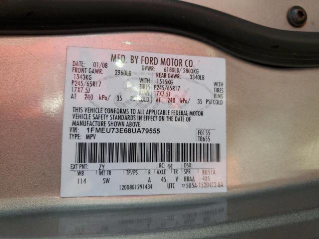 Photo 10 from auction – 2008 FORD EXPLORER X with VIN 1FMEU73E68UA79555