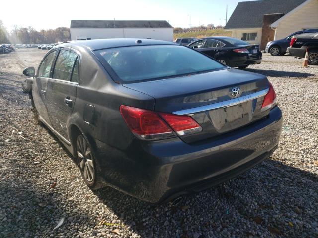 Фото 3 с аукциона – 2011 TOYOTA AVALON BAS с VIN 4T1BK3DB1BU393451